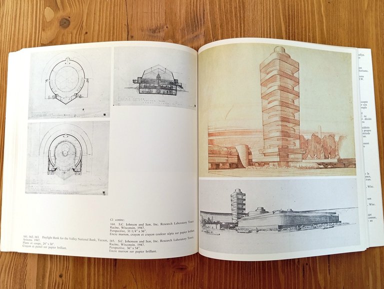Frank Lloyd Wright. Dessins 1887 - 1959. Paris, Ecole Speciale …