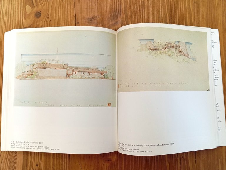 Frank Lloyd Wright. Dessins 1887 - 1959. Paris, Ecole Speciale …
