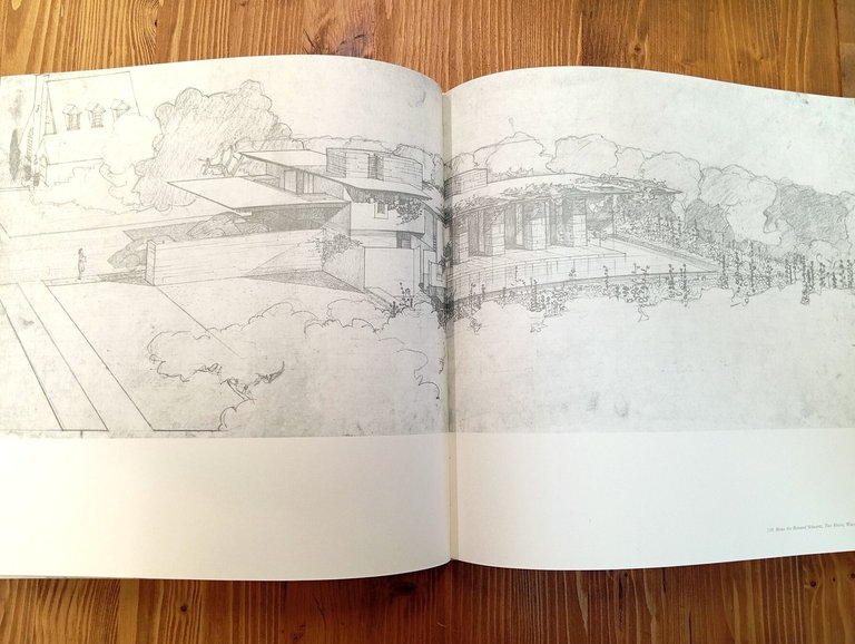 Frank Lloyd Wright in his Renderings, 1887-1959
