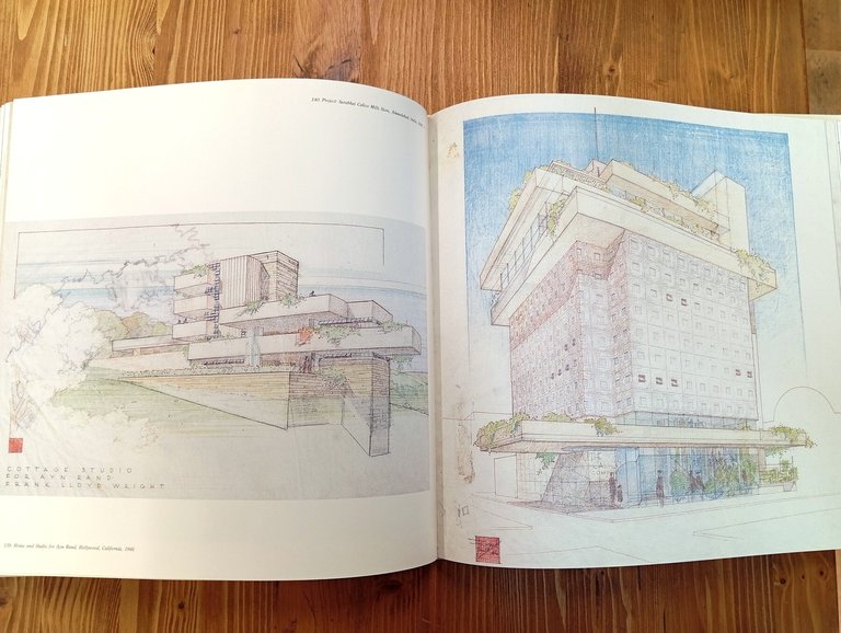 Frank Lloyd Wright in his Renderings, 1887-1959