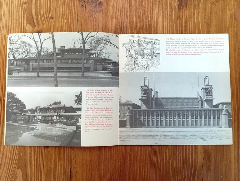 Frank Lloyd Wright. Una mostra della sua opera nell'ultimo decennio …