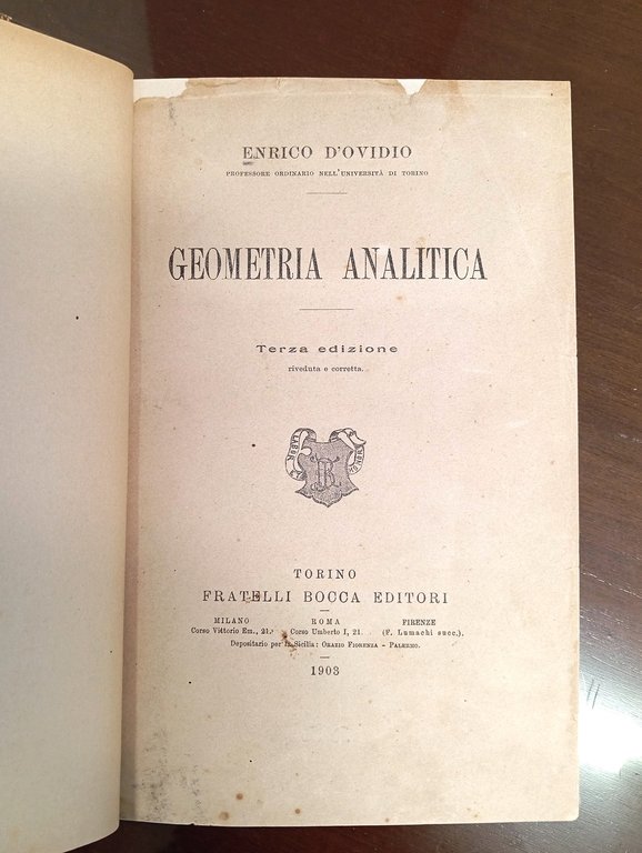 Geometria analitica