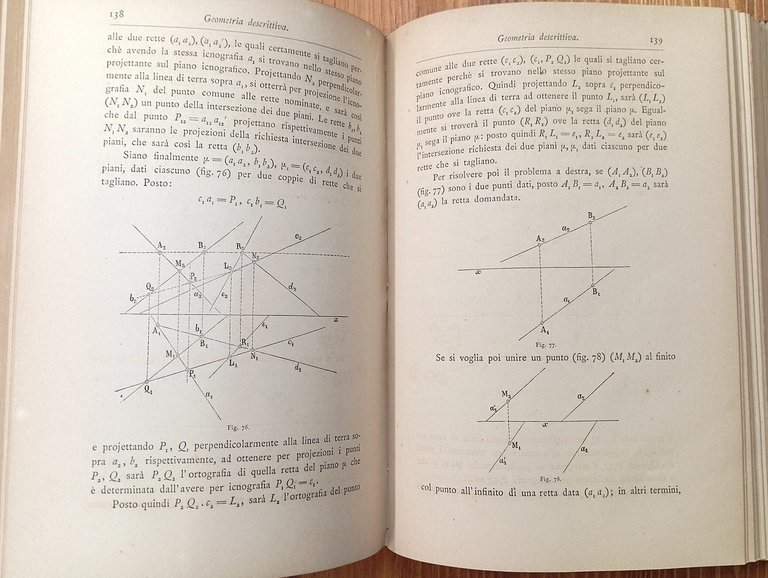 Geometria projettiva e descrittiva. Vol. I e II