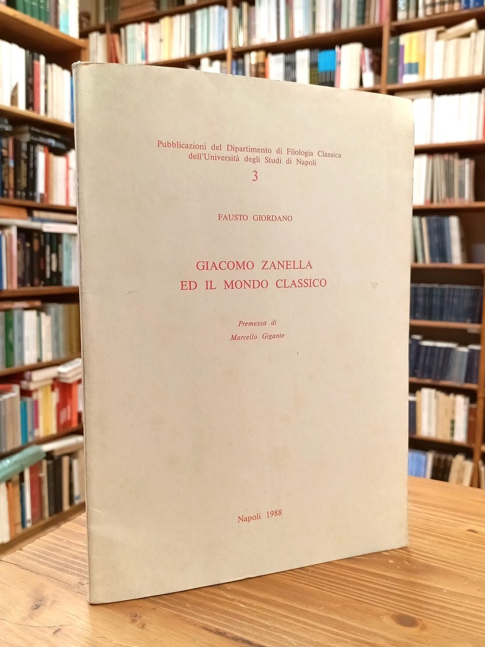 Giacomo Zanella ed il mondo classico | Immagine principale