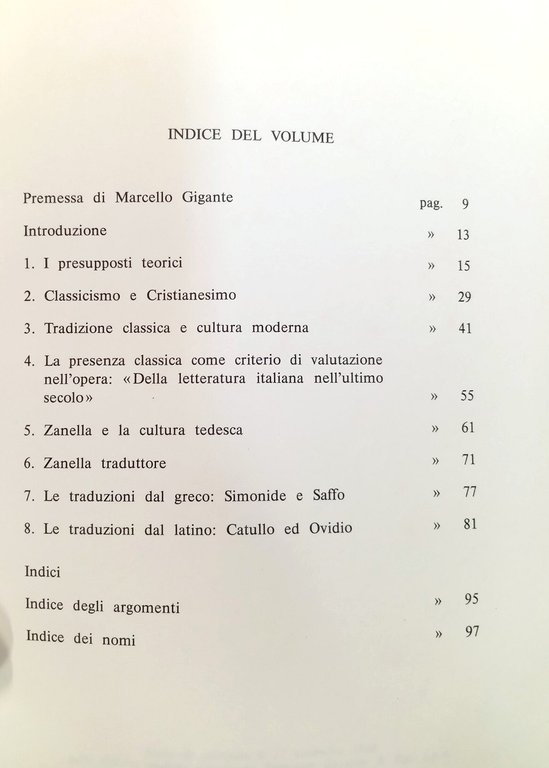 Giacomo Zanella ed il mondo classico | Immagine Gallery 2