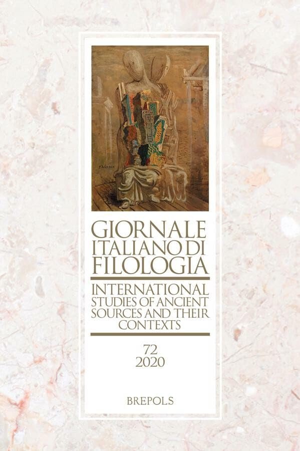 Giornale Italiano di Filologia (International Studies of Sources and their … | Immagine principale