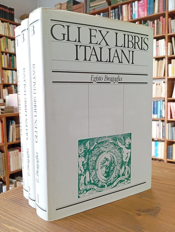 Gli ex libris italiani dalle origini alla fine dell'Ottocento (3 volumi - opera completa)