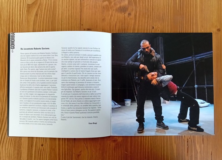 Gomorra (Programma di sala teatrale)