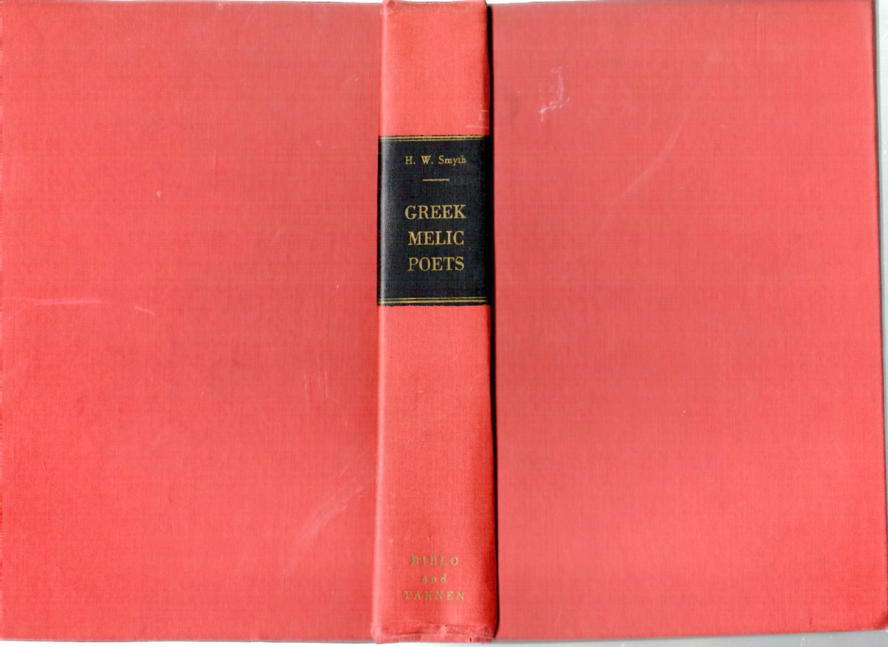 Greek Melic Poets | Immagine principale