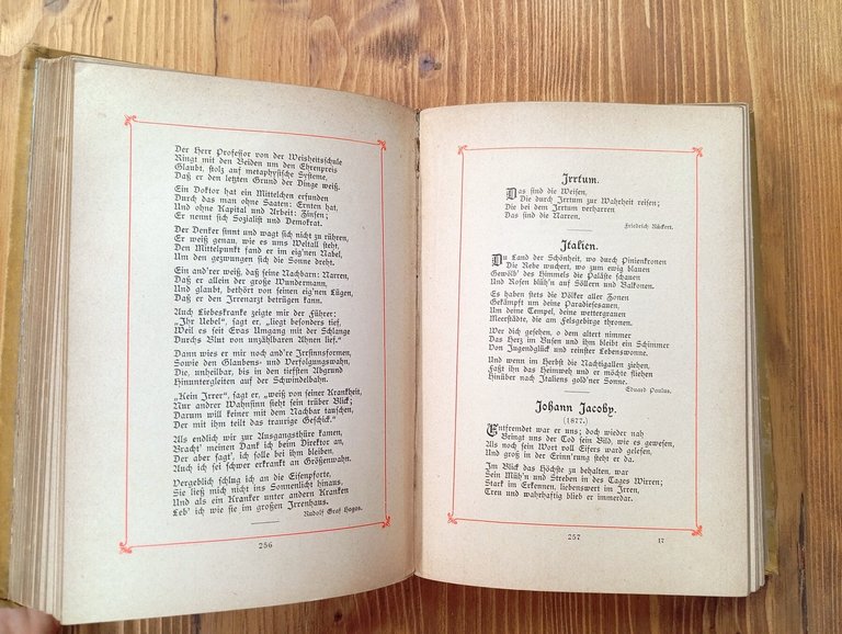 Heimatklänge. Ein nach Schlagwörtern alphabetisch geordnetes poetisches Hausbuch