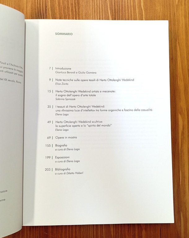 Herta Ottolenghi Wedekind. Il sogno dell'opera d'arte totale