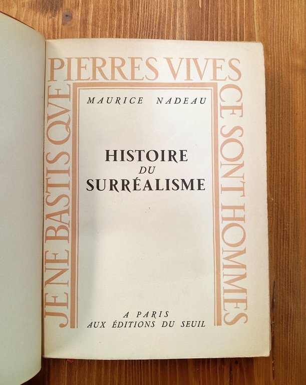 Histoire du surréalisme