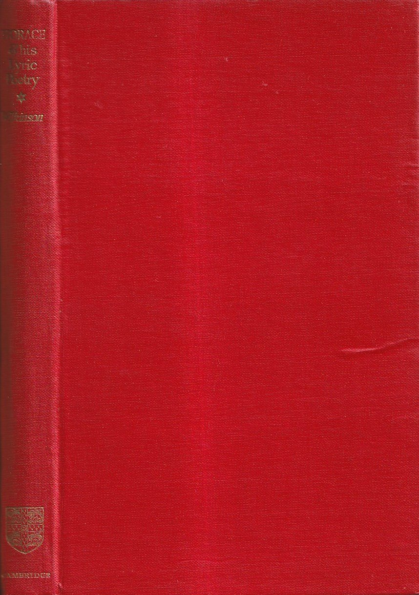 Horace and His Lyric Poetry | Immagine principale