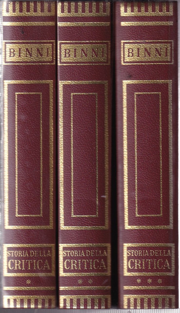 I Classici Italiani nella Storia della Critica. Vol. I, II …