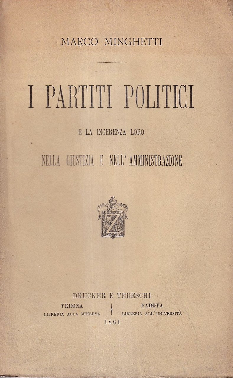 I partiti politici e la ingerenza loro nella giustizia e … | Immagine principale