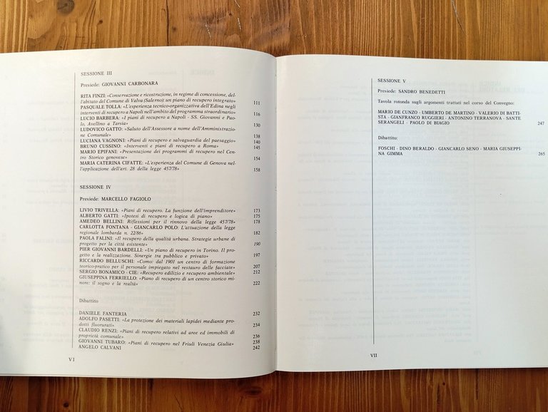 I piani di recupero nei centri storici. Atti del convegno …