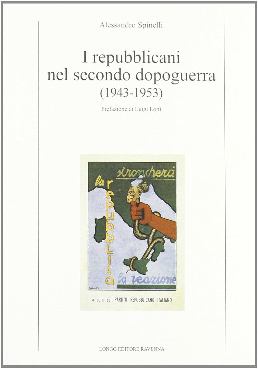 I repubblicani nel secondo dopoguerra (1943-1953)