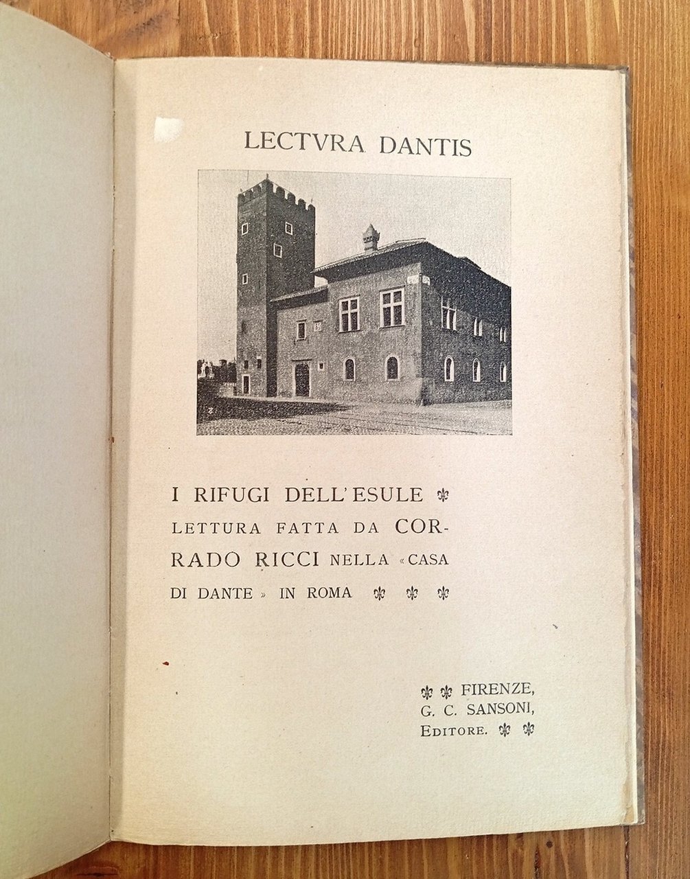 I rifugi dell'esule (Lectura Dantis)