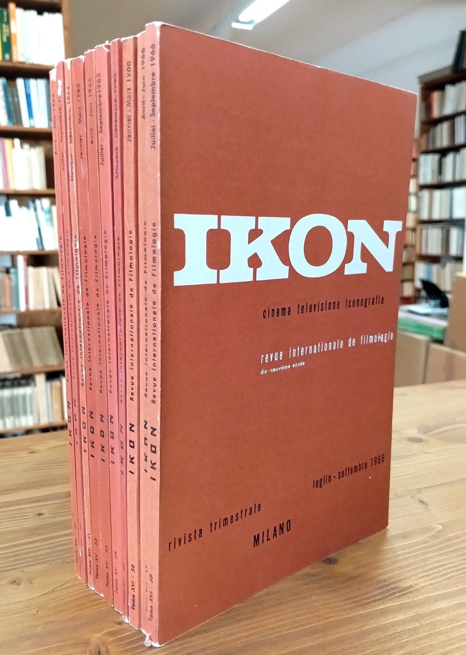 IKON. Cinema Televisione Iconografia (Revue internationale de filmologie) - nn. …