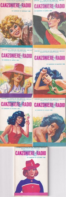 Il Canzoniere Della Radio (Le Canzoni Del 1980) (7 Voll.)