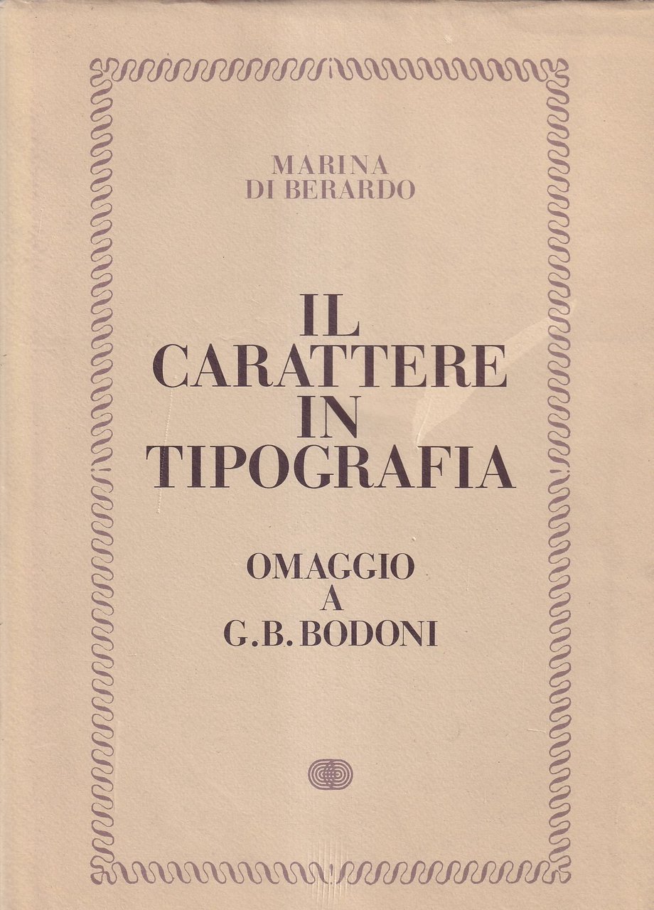 Il carattere in tipografia. Omaggio a G. B. Bodoni | Immagine principale