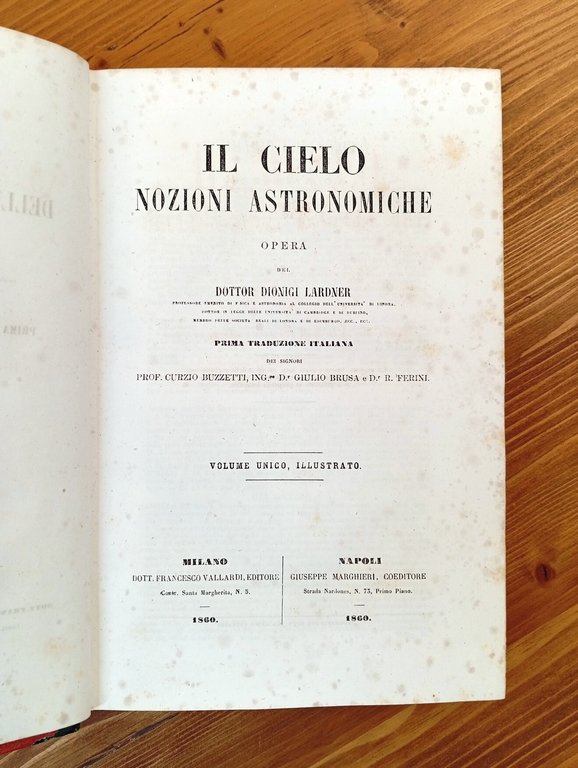 Il cielo. Nozioni astronomiche