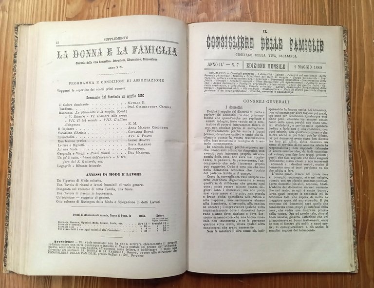 Il consigliere delle famiglie. Giornale della vita casalinga - anno … | Immagine Gallery 5