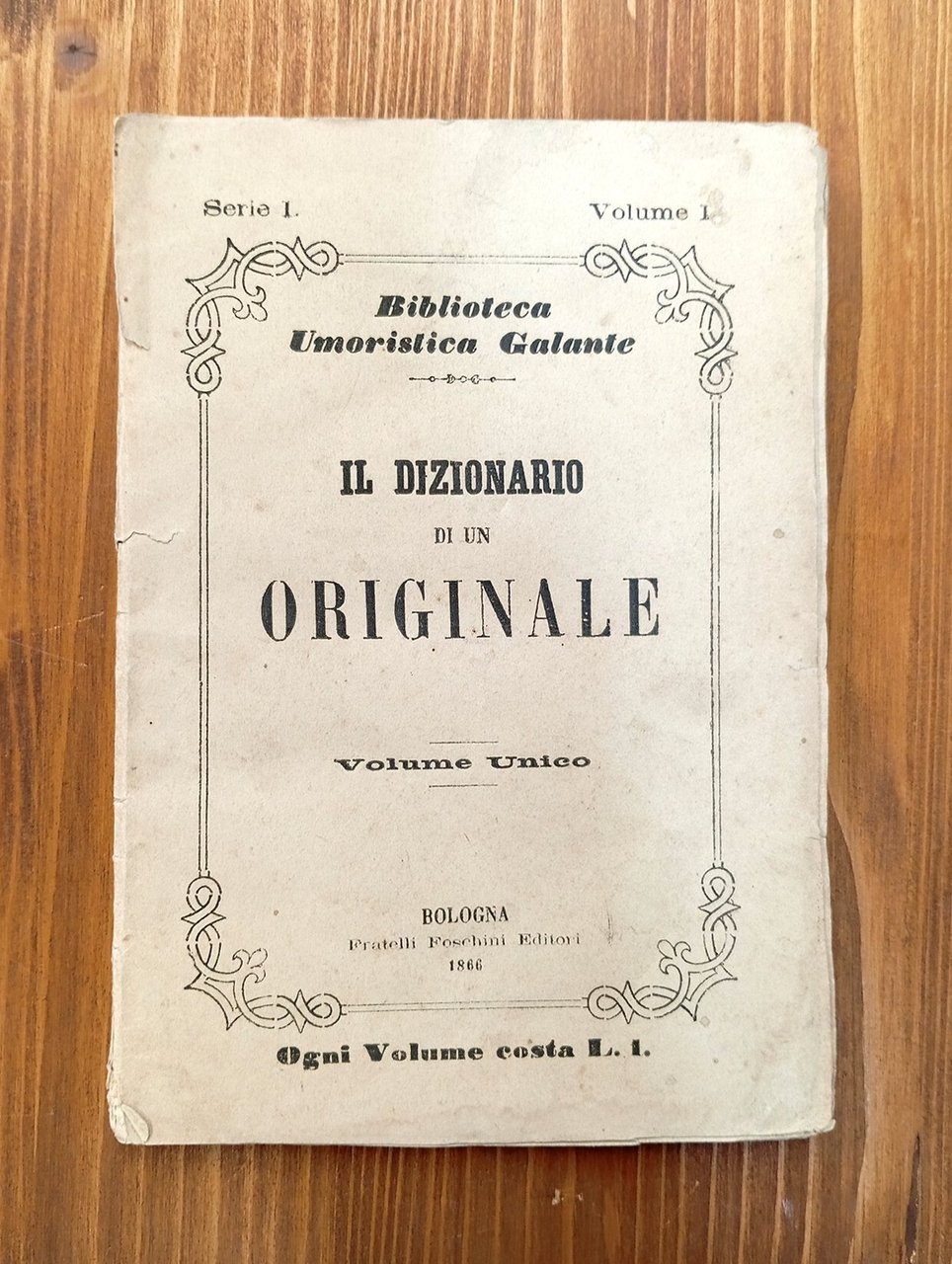 Il dizionario di un originale