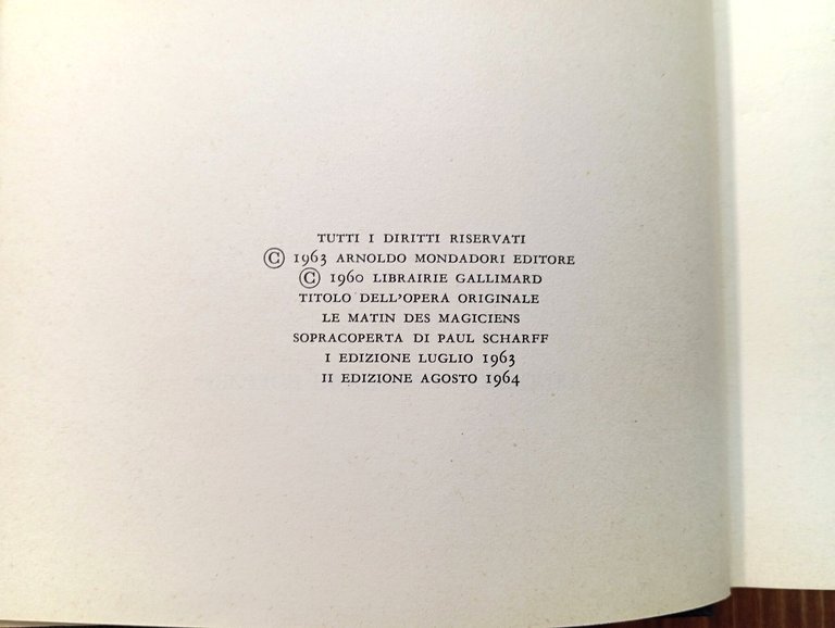 Il mattino dei maghi. Introduzione al realismo fantastico