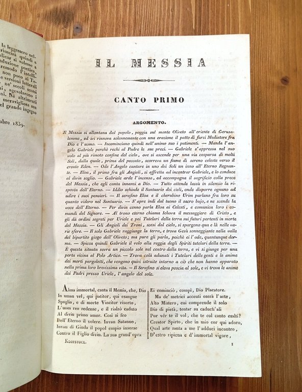 Il Messia. Poema in venti canti