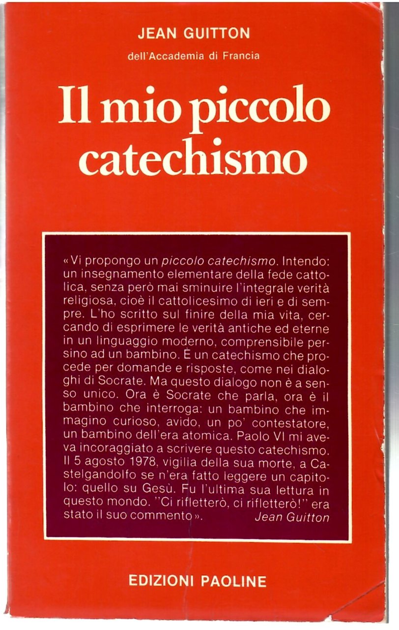 Il Mio Piccolo Catechismo | Immagine principale