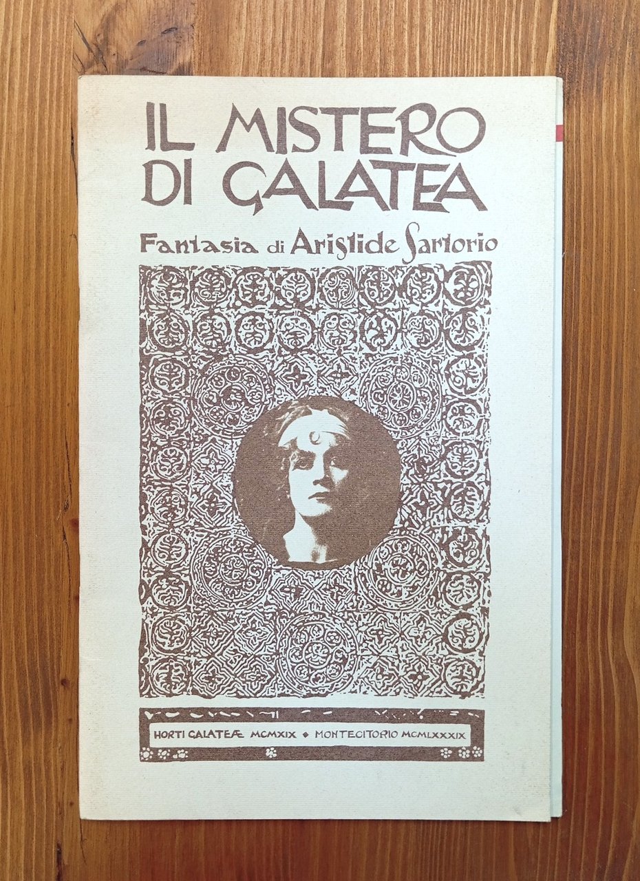 Il mistero di Galatea. Fantasia di Aristide Sartorio