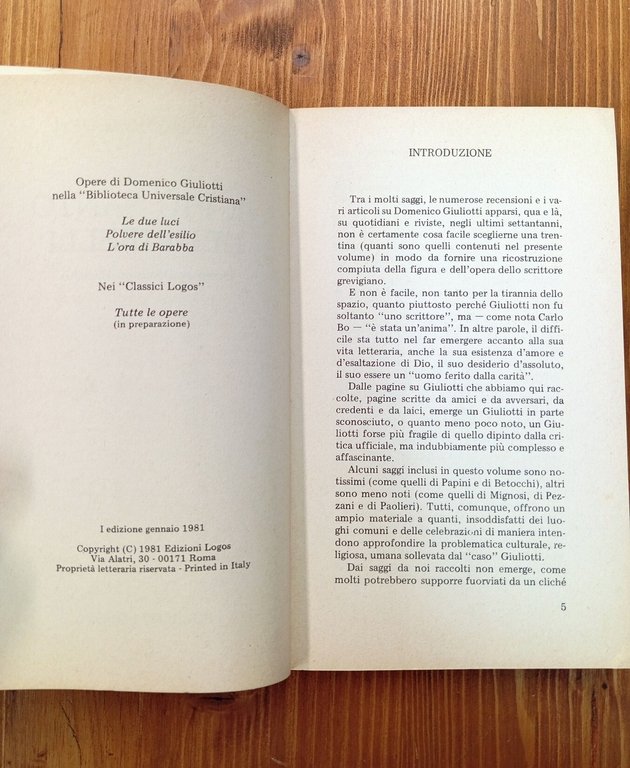 Il più santo dei ribelli (Scritti su Domenico Giuliotti)