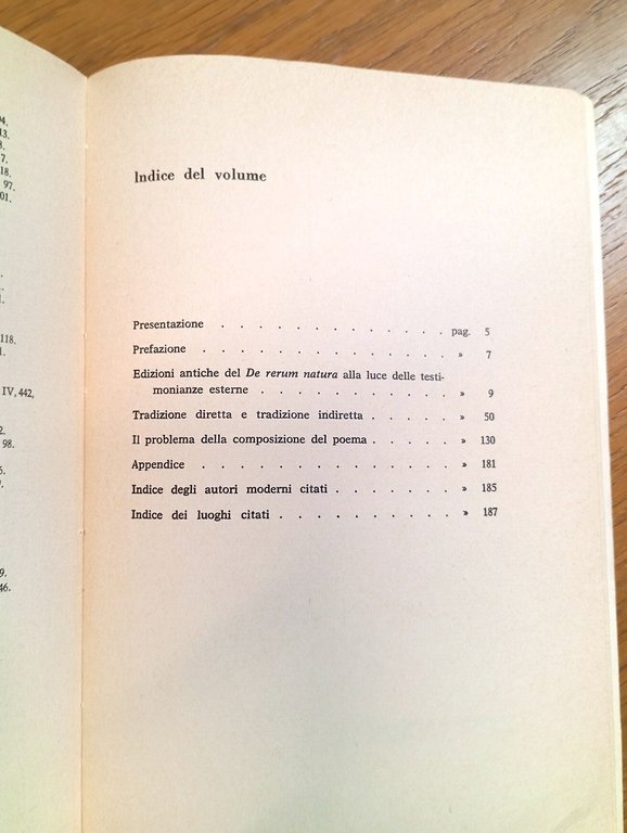 Il problema del testo e della composizione del De rerum … | Immagine Gallery 4