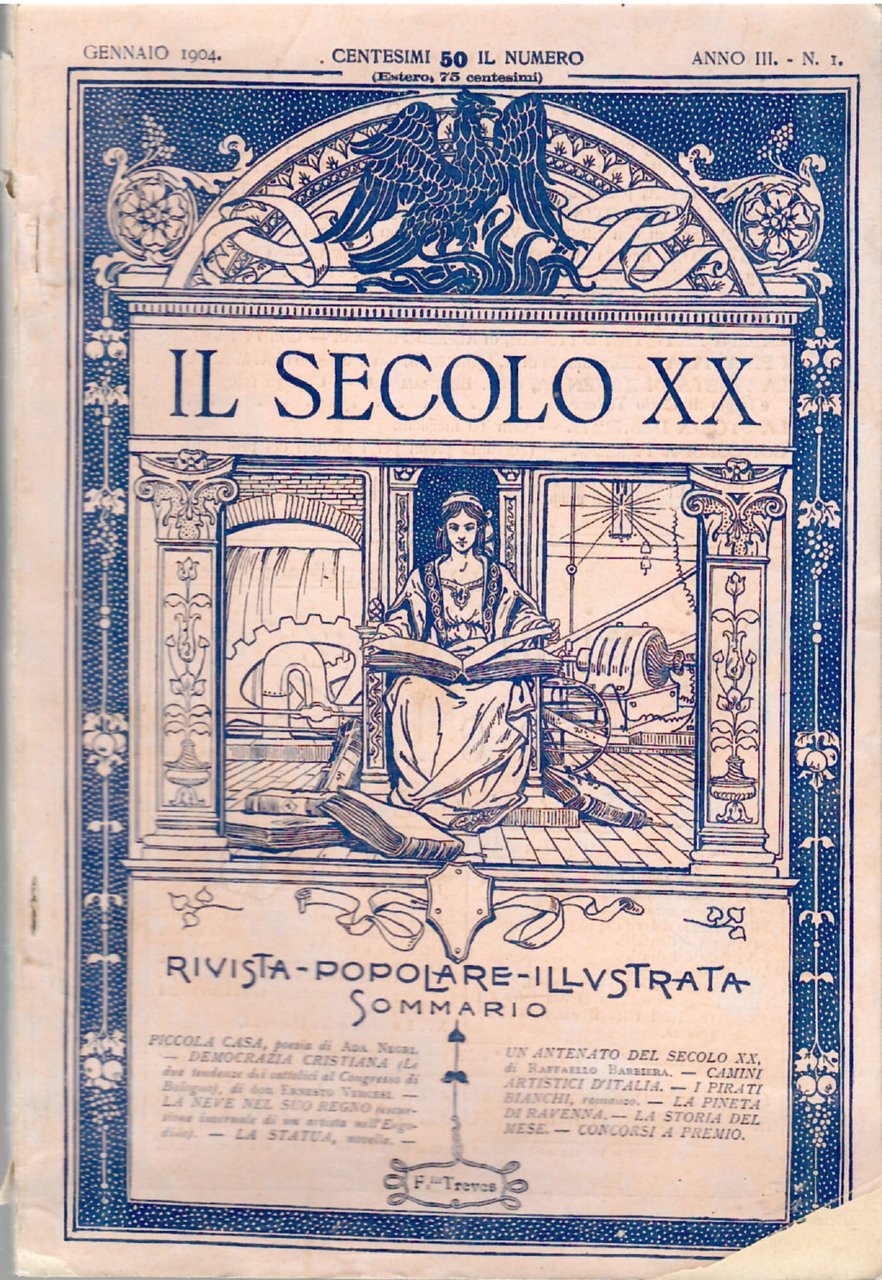 Il Secolo XX. Rivista Popolare Illustrata. Gennaio 1904, Anno III … | Immagine principale