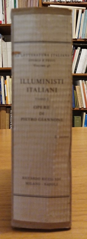 Illuministi italiani tomo I. Opere di Pietro Giannone | Immagine Gallery 2