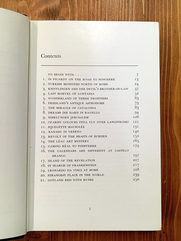 In Strangest Europe. A Cabinet of Curiosities, Rarities and Monsters