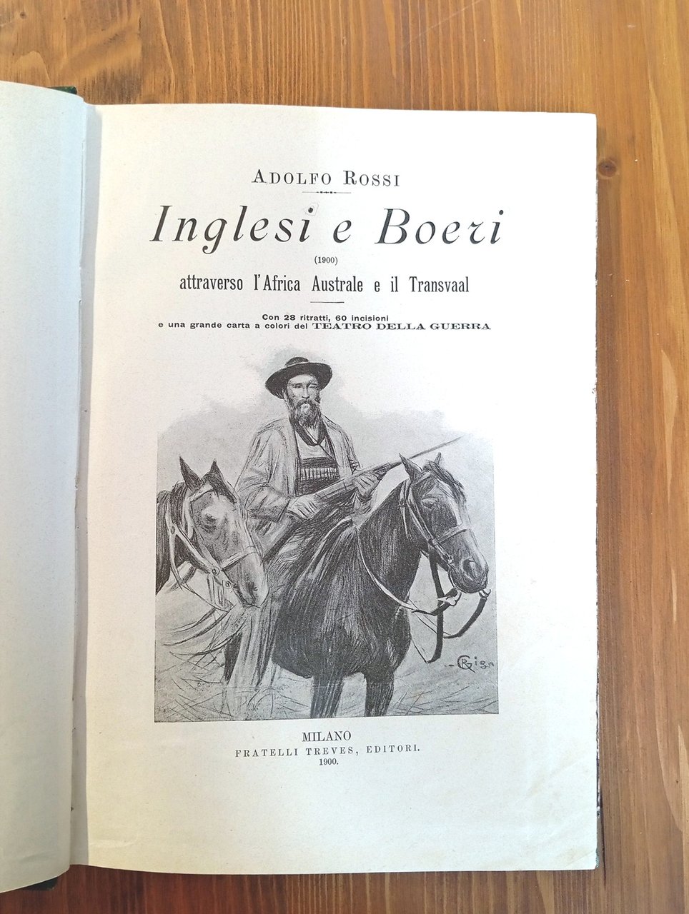 Inglesi e Boeri (1900) attraverso l'Africa Australe e il Transvaal