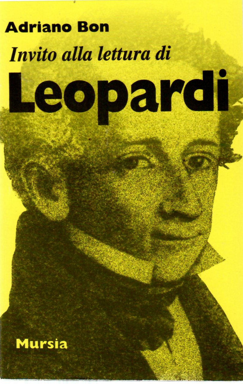 Invito Alla Lettura Di Leopardi