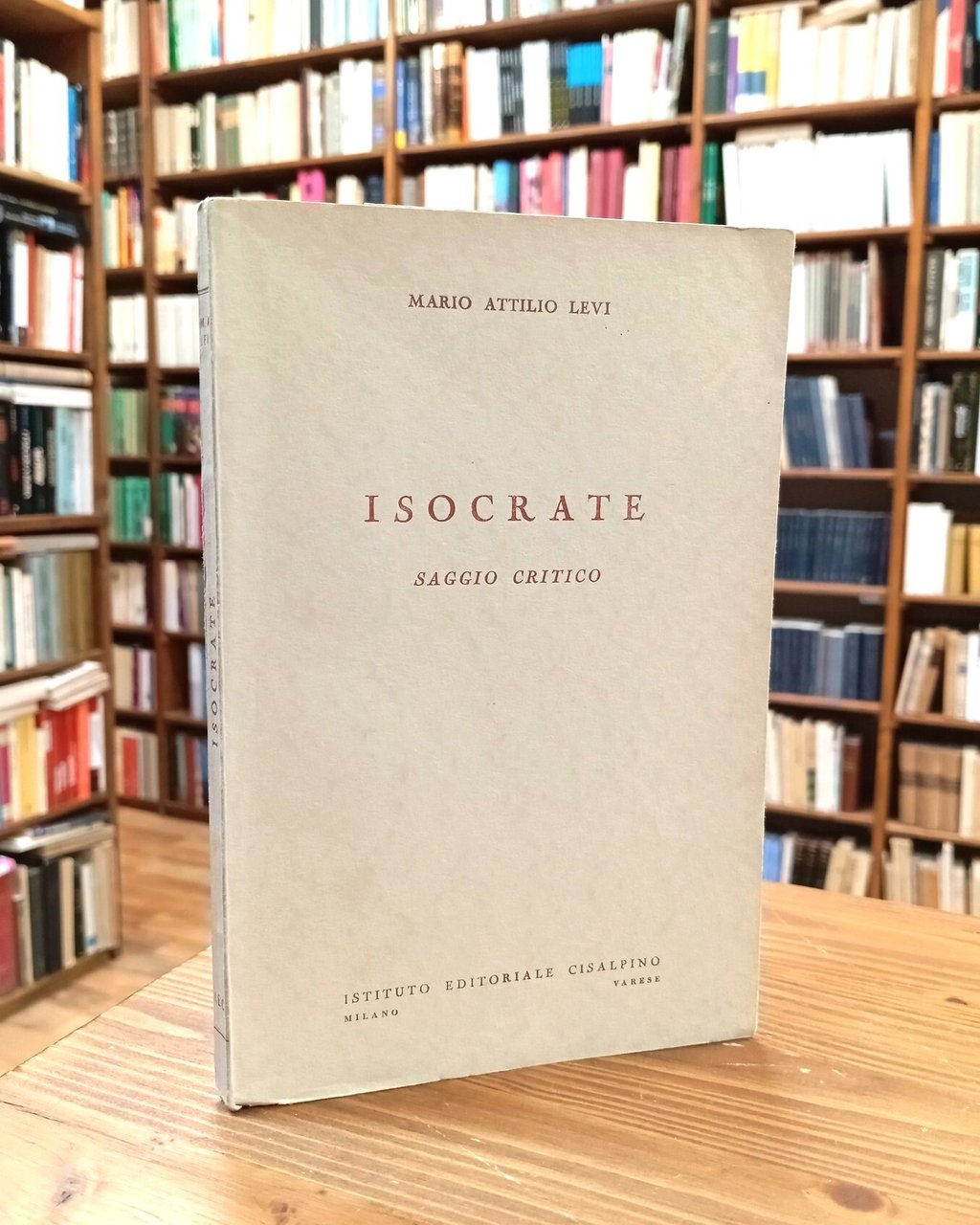 Isocrate. Saggio critico | Immagine principale