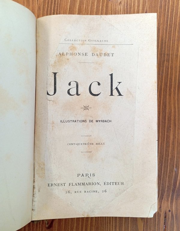 Jack. Illustrations de Myrbach