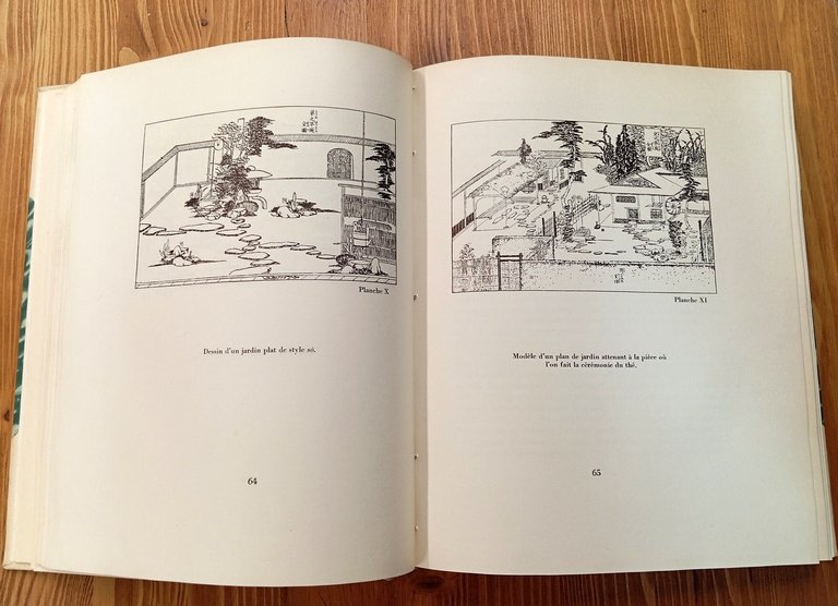 Jardin japonais : ses origines et caractères, dessins et plans