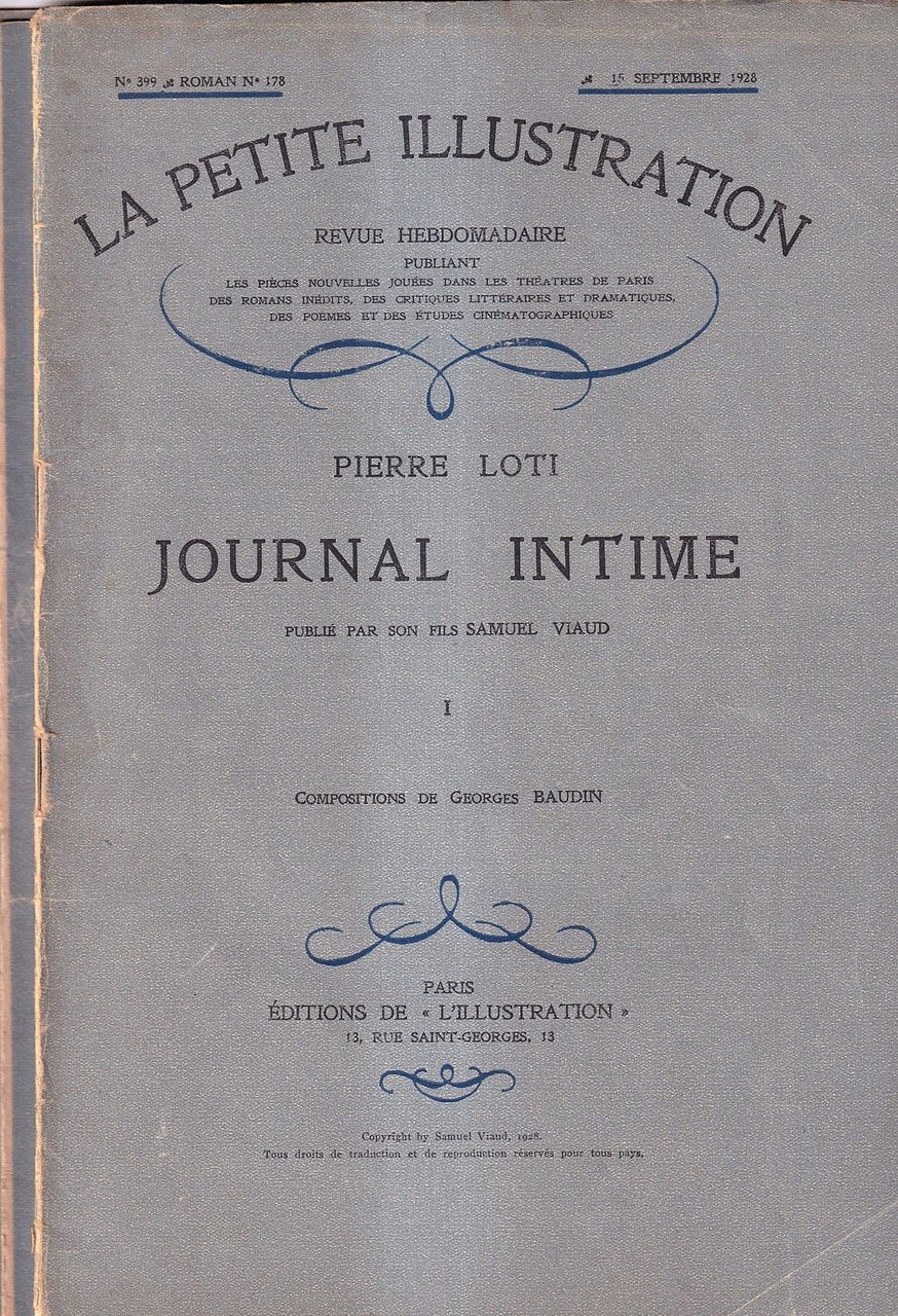 La Petite Illustration. Revue hebdomadaire - nn. 399-401, Roman n° …
