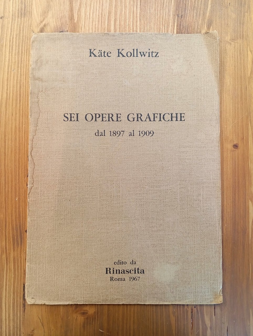 Käthe Kollwitz. Sei opere grafiche dal 1897 al 1909 (presenti …
