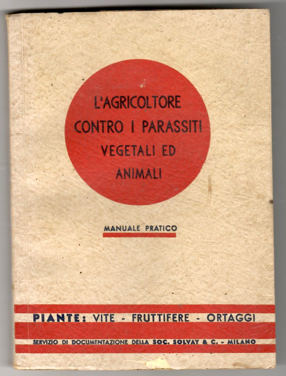 L'agricoltore contro i parassiti vegetali ed animali