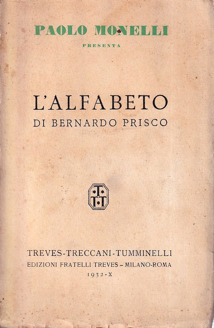 L'alfabeto di Bernardo Prisco | Immagine principale