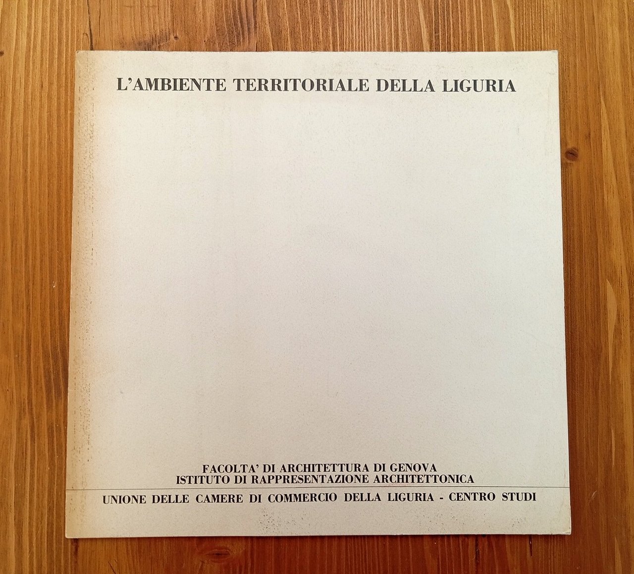 L'ambiente territoriale della Liguria