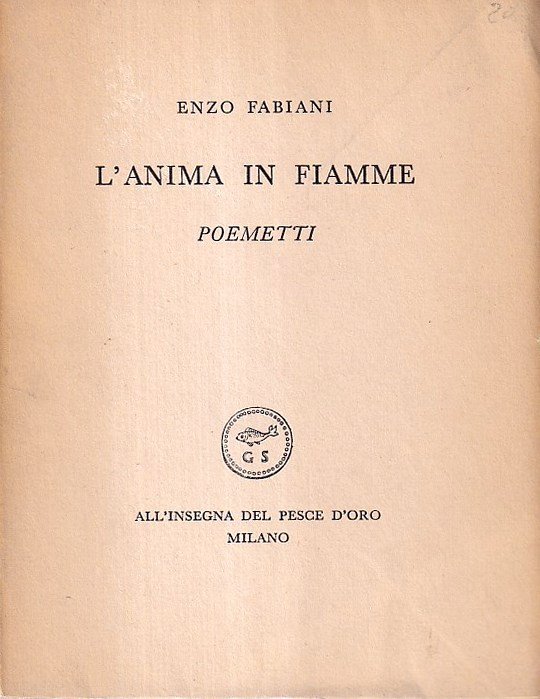 L'anima in fiamme. Poemetti | Immagine Gallery 2