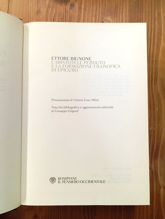 L'Aristotele perduto e la formazione filosofica di Epicuro | Immagine Gallery 2