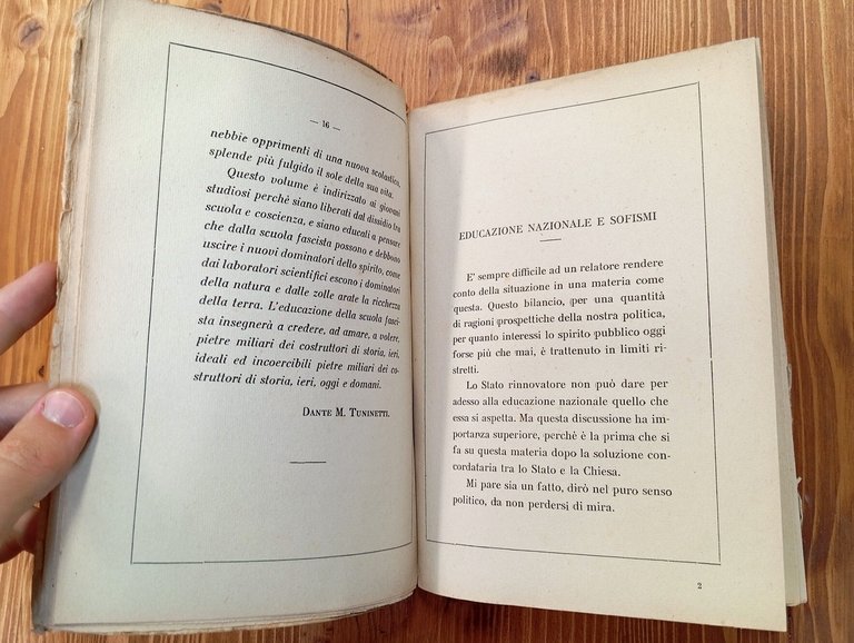 L'educazione fascista